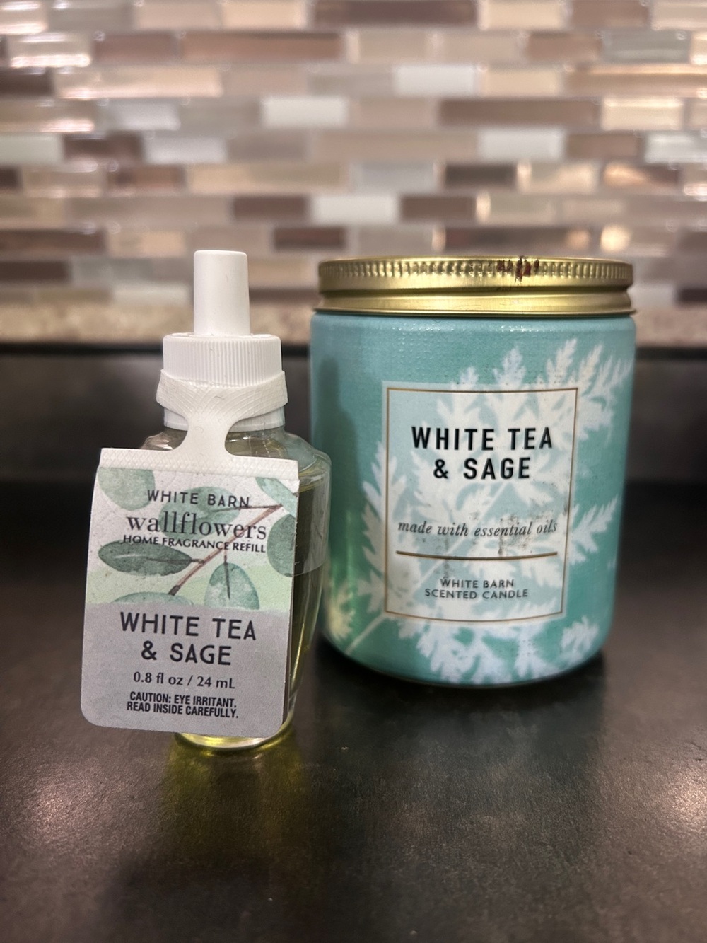 Bath & Body Works White Tea & Sage Bundle